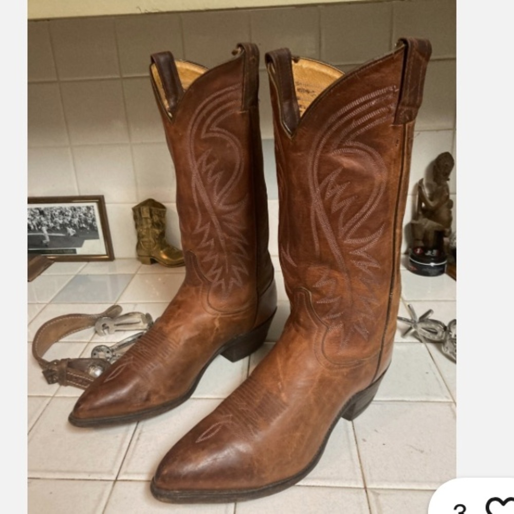 Tony Lama vintage style6470 western dance boot - Picture 6 of 7